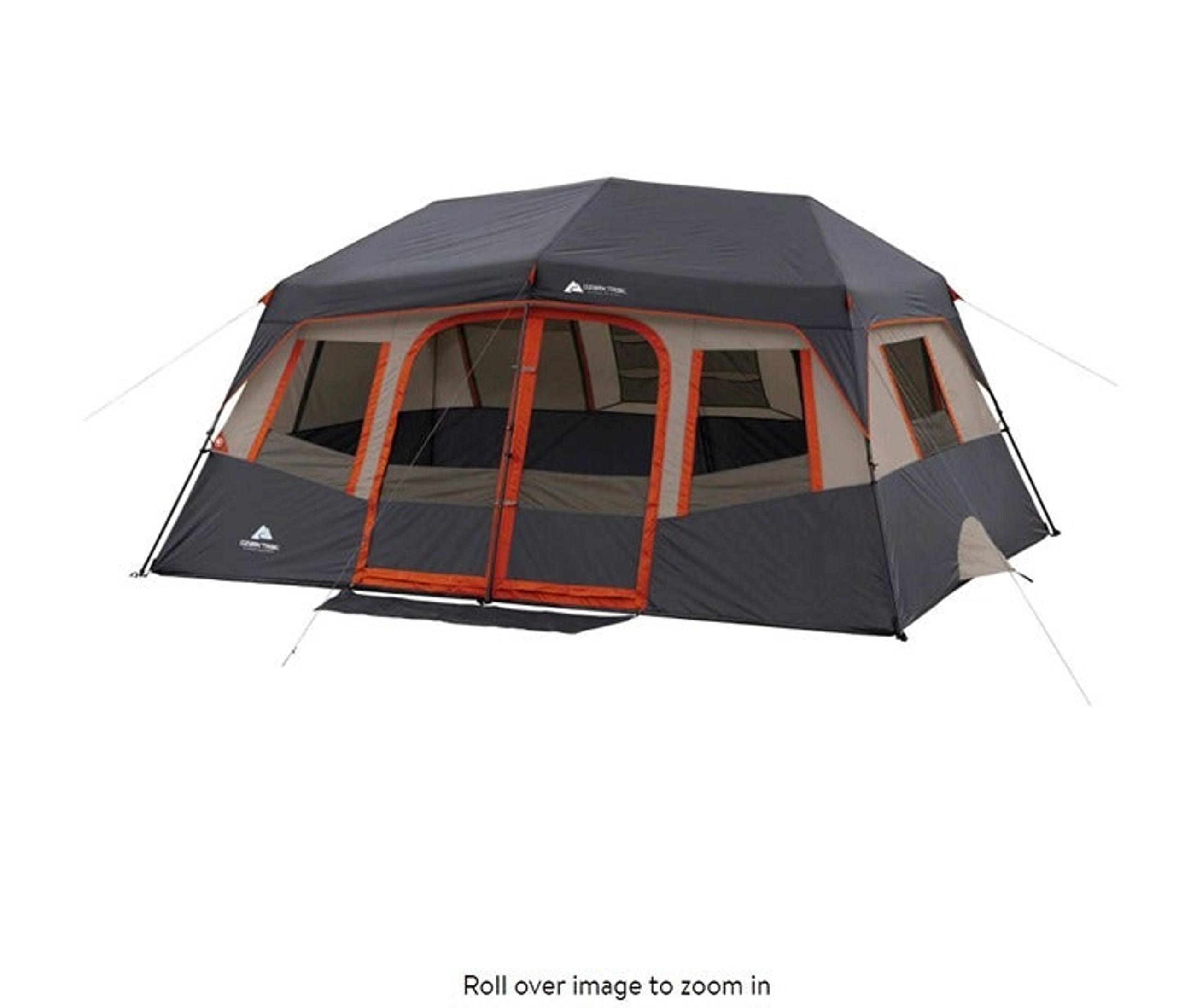 Ozark Trail 14' x 10' 10-Person Instant Cabin Tent Instant Tent Camping Easy Set