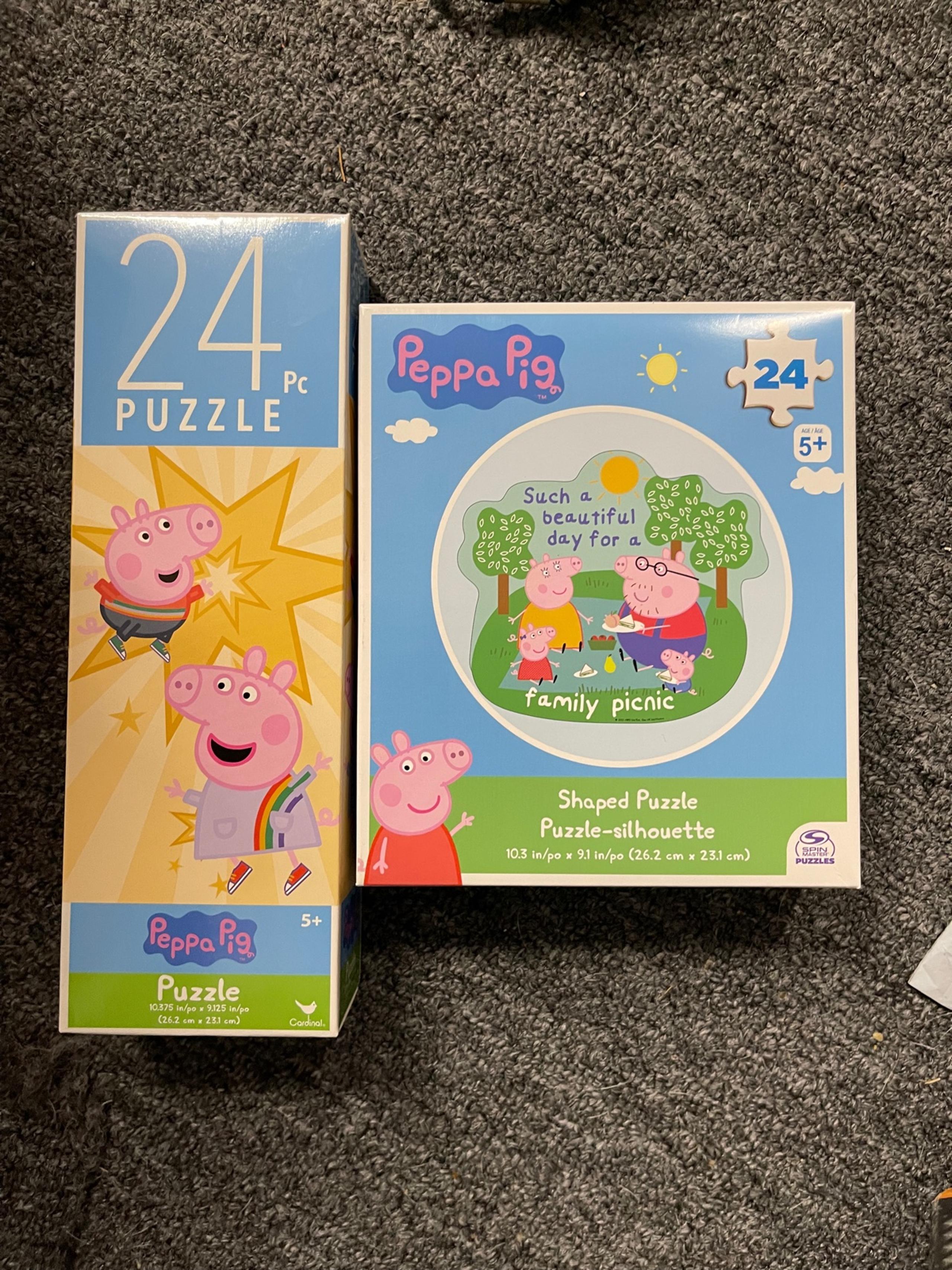 New Peppa pig puzzles