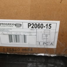Progress Lighting polished chrome wall mount sconce new open box