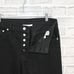 Helmut Lang Made in USA Women's Straight Leg Denim Jeans in Black size 27