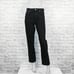 Helmut Lang Made in USA Women's Straight Leg Denim Jeans in Black size 27
