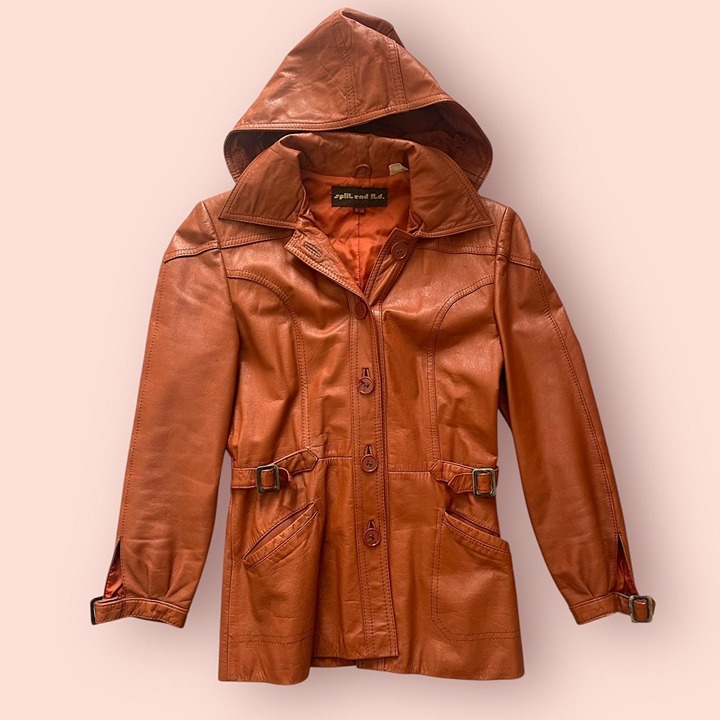 Vintage 1970s Orange Genuine