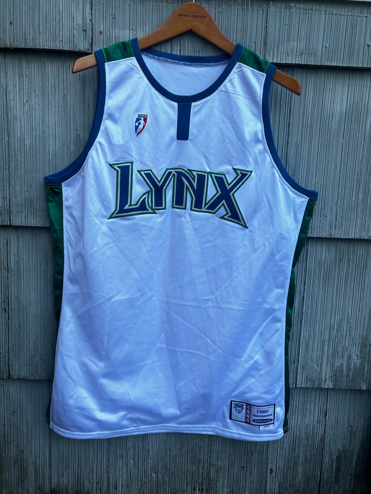 2001 wnba Minnesota lynxs jersey