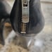 Vince Camuto Black Leather Peep Toe Ankle Boots