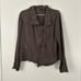 Stella Carakasi Asymmetrical Utility Jacket Gray size Small