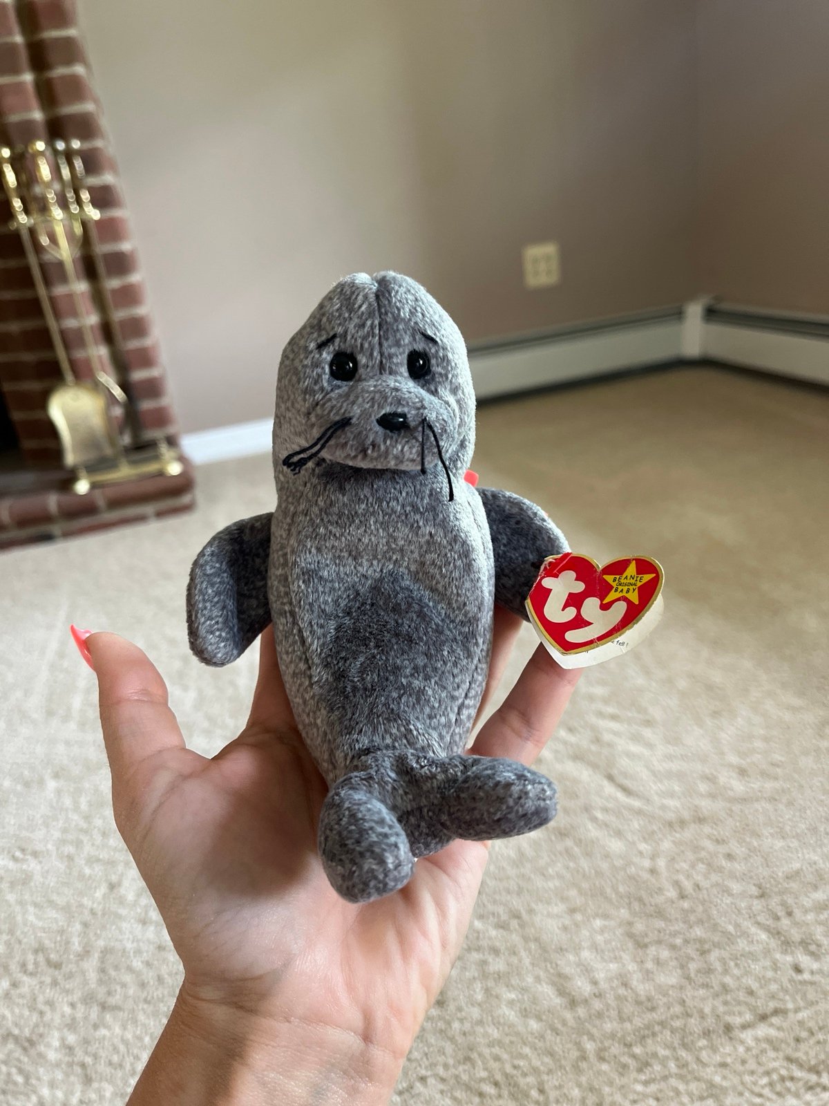 Ty Beanie Babies Slippery The Seal