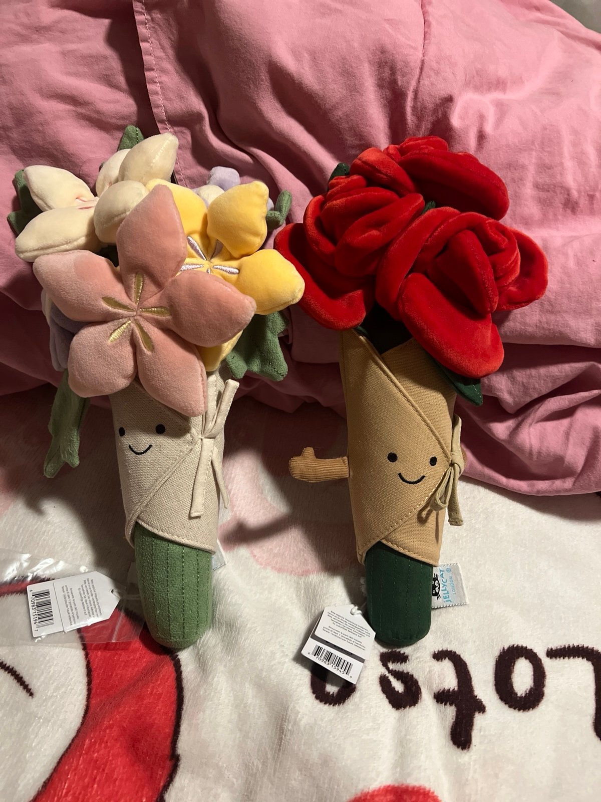 Bundle sale Jellycat bouquet of flowers
