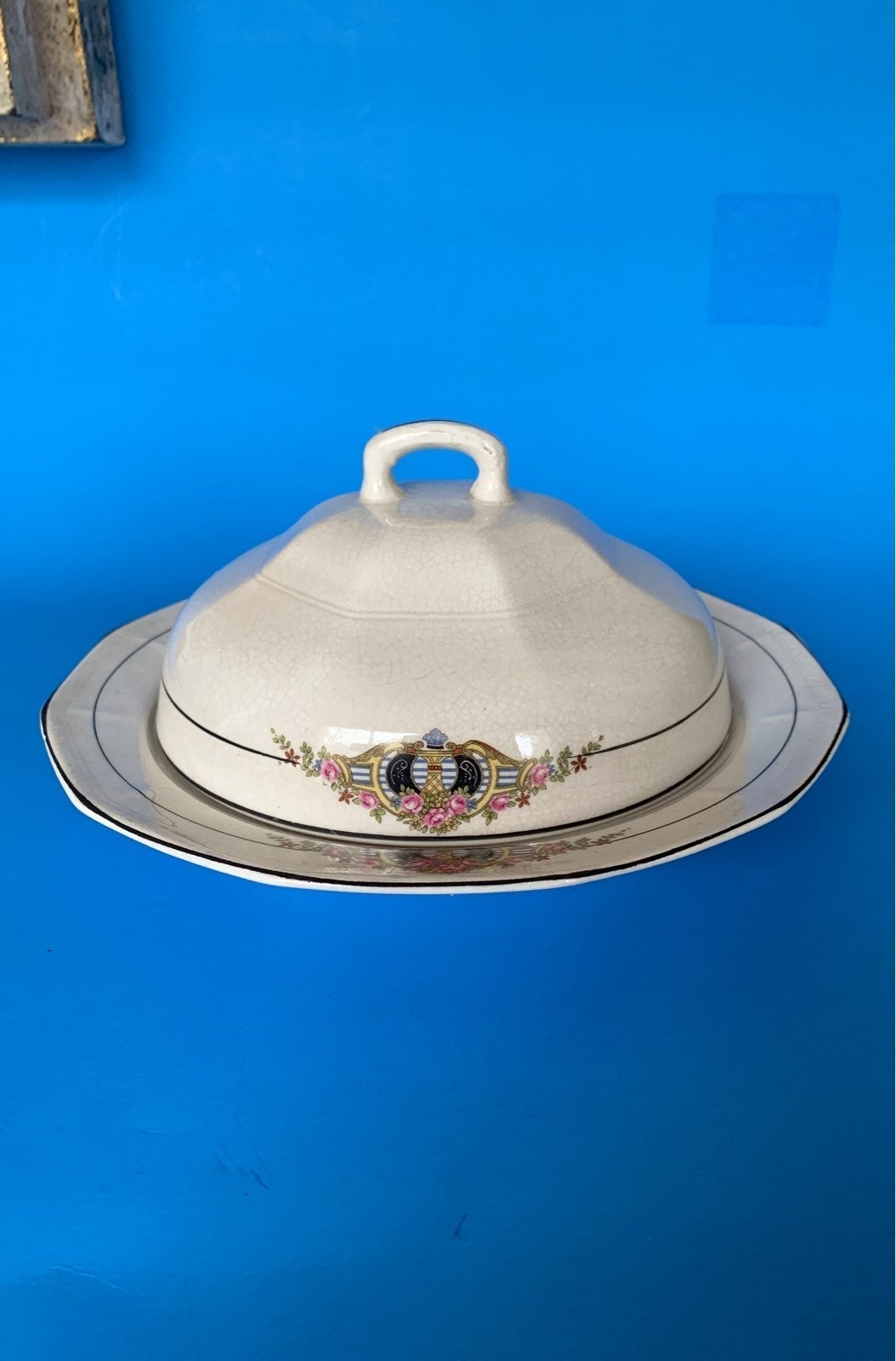 Antique Clinchfield SPI Butter Dish