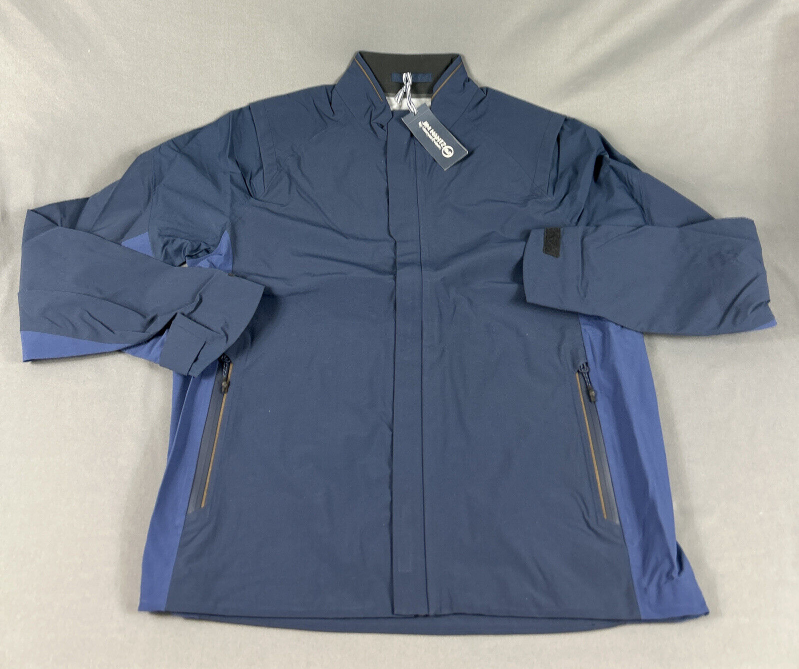Vineyard Vines Golf Jacket JN New Del Ciervo Jacket Medium Blue Blazer MSRP 248