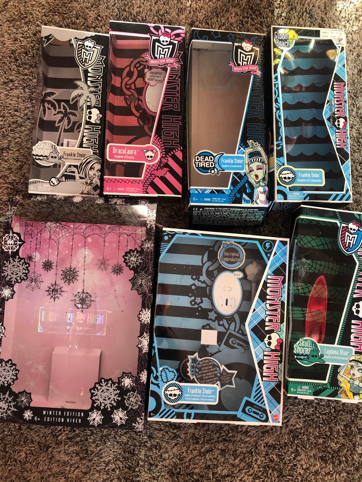 Monster High Doll Boxes *empty*