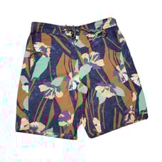 Patagonia Wavefarer Board Shorts Swim Trunks Suit Size 31 Scuba diver Print