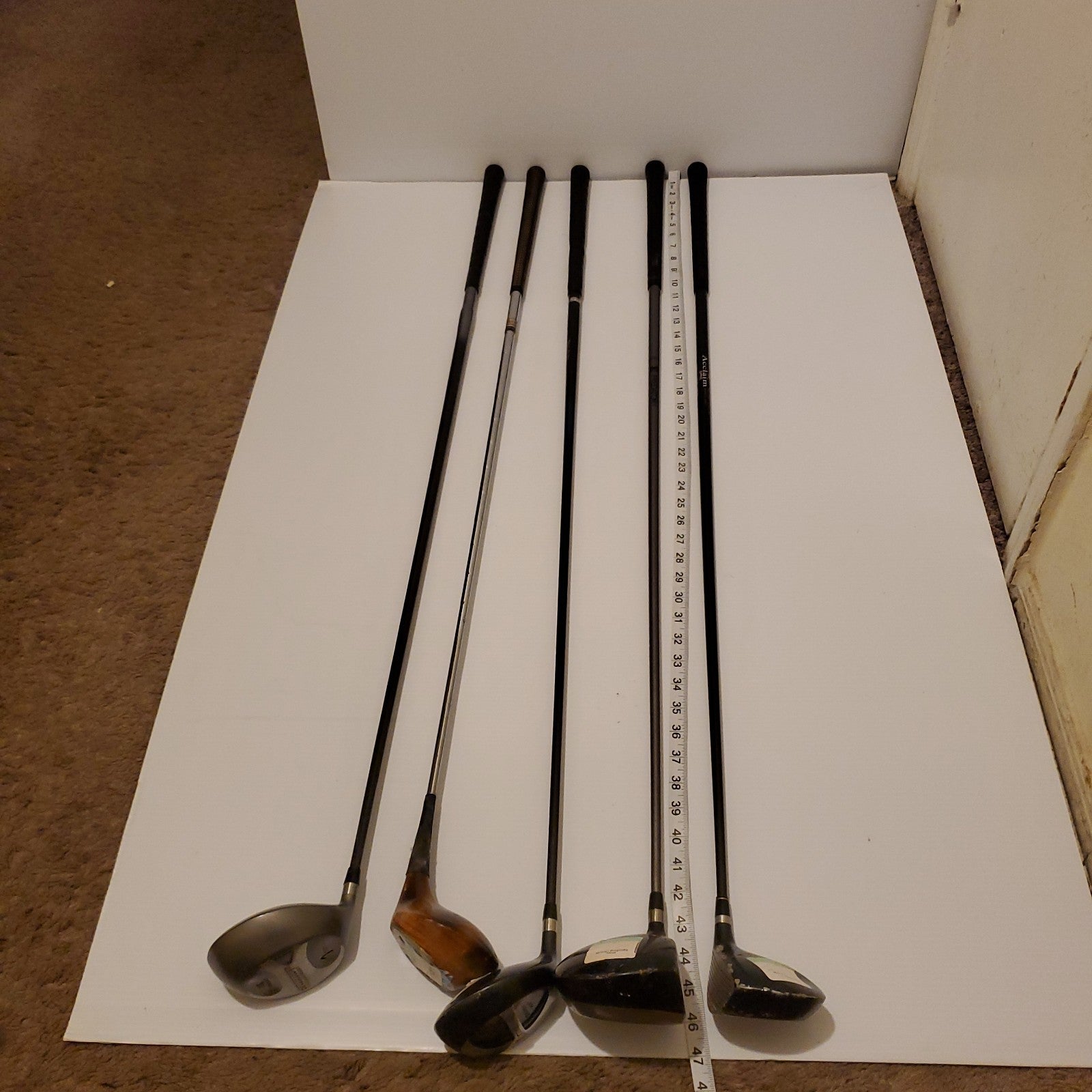 LOTS OF 5 TALL GOLF PADS IN GOOD SHAPE