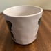 Pair of Amanda Greenwood Artsy Butterfly Design Mugs Cups