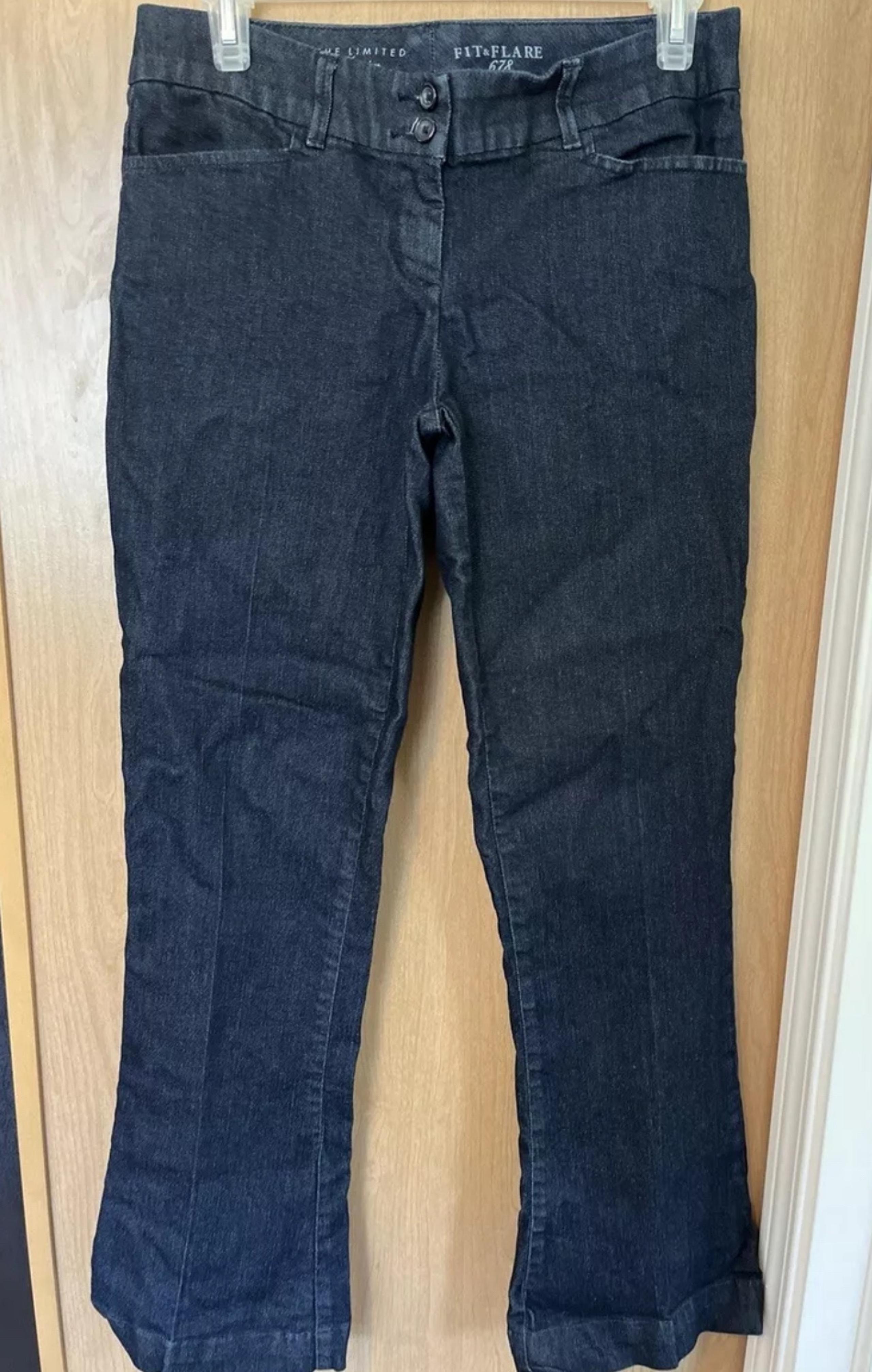 The Limited Fit & Flare Jeans- 4R