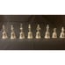 Gorham Annual Christmas Bells Silverplate Set of 8, c.1979-86 VERY RARE SET!