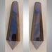 TIGER'S EYE stone rock crystal WAND with stand PROTECTION : grounding 01