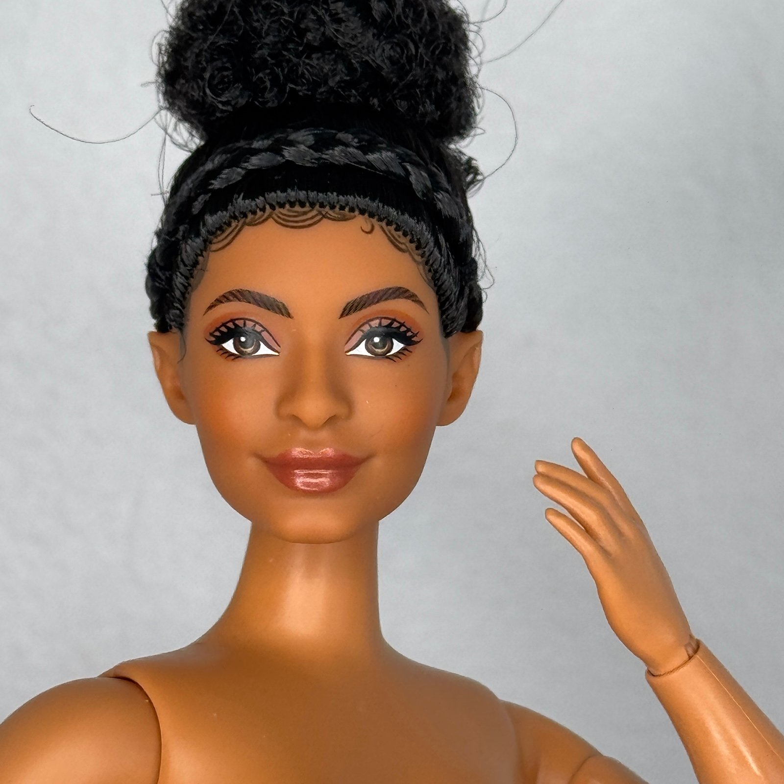 Hybrid Barbie Yara Shahidi Elf Ears Tinkerbell Doll Black Made To Move Curvy MTM
