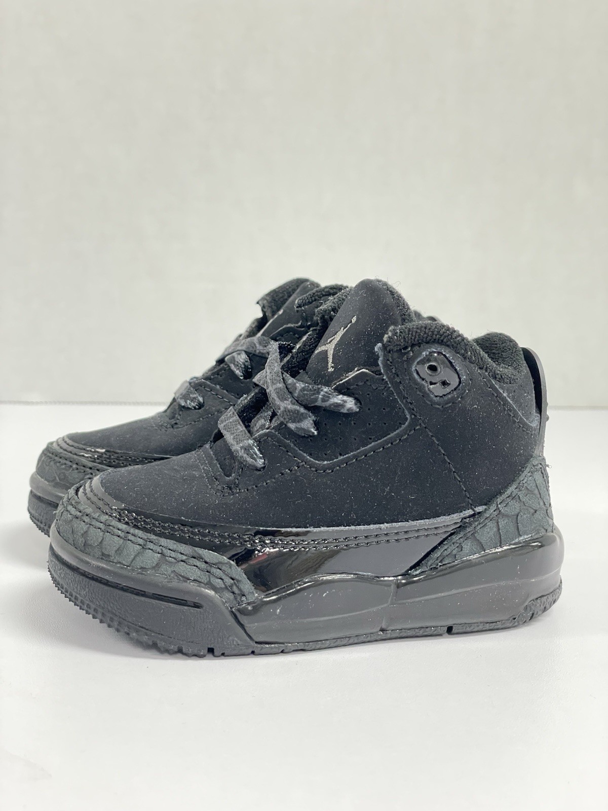 Air Jordan 3 Retro TD Black Cat 2025 DM0968 001 Size 5 Baby Toddler Sneakers