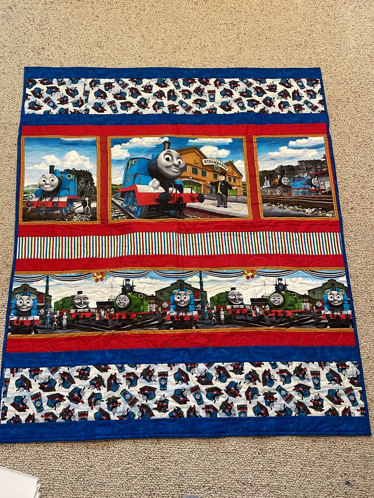 Thomas and Friends quilt