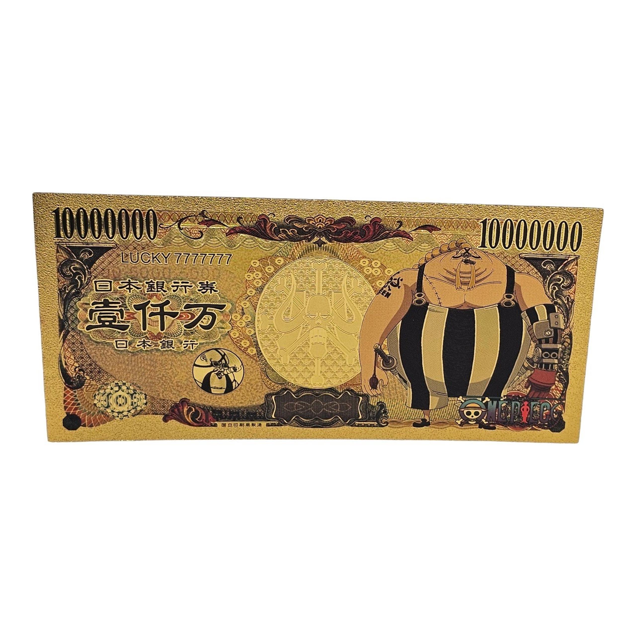 24k Gold Plated, Queen (One Piece) Bill/Banknote, Anime