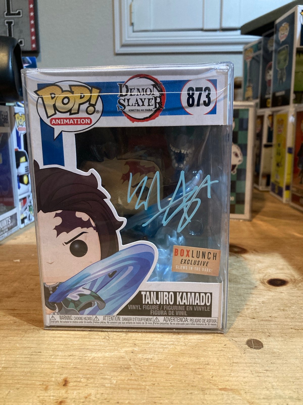 Tanjiro kamado signed funko