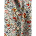 Koch Oversized Boho Sheer Floral Print Button Down Shirt Size Medium