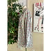 Koch Oversized Boho Sheer Floral Print Button Down Shirt Size Medium