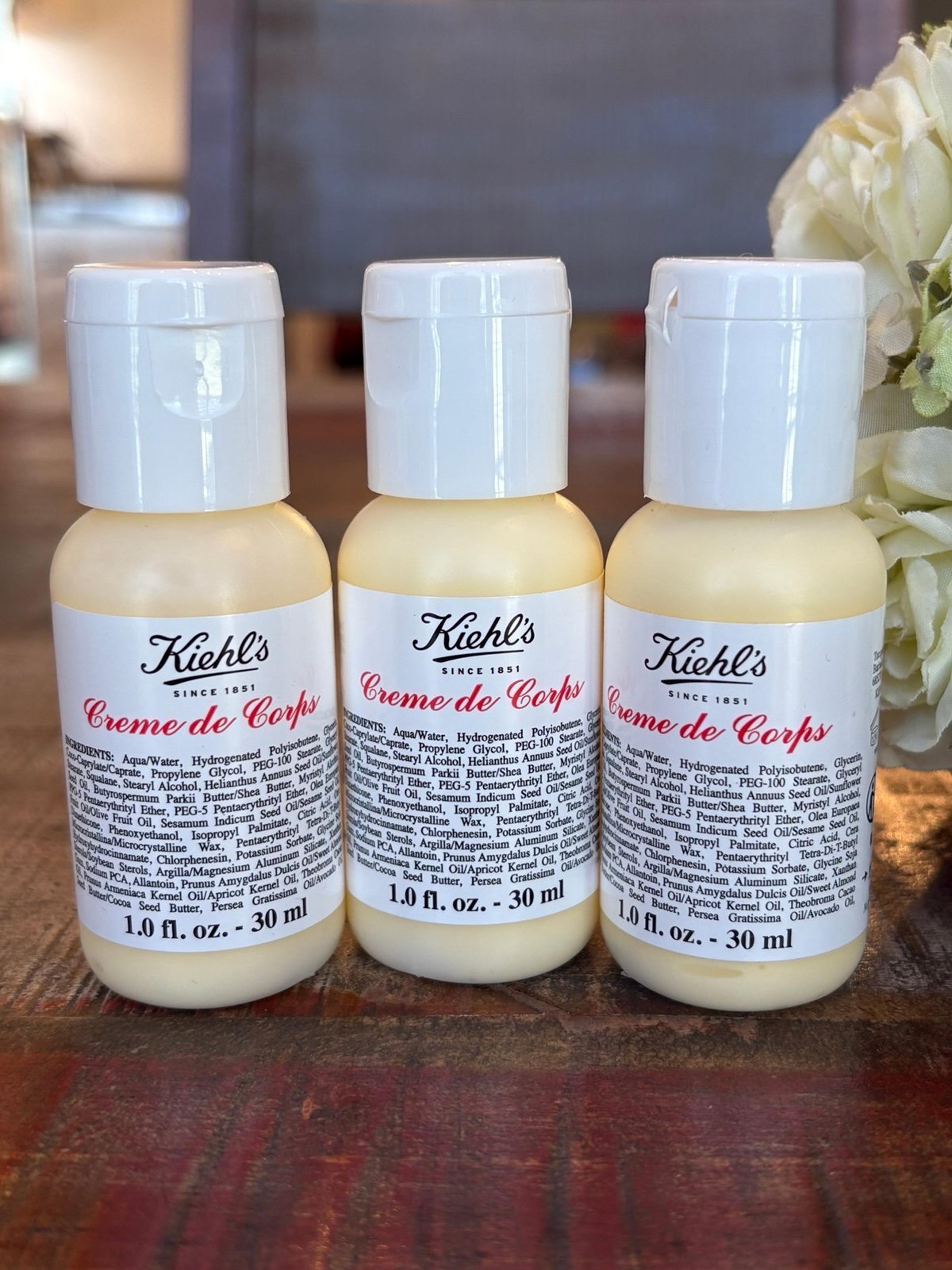 NEW Kiehl's CREME DE CORPS Body Lotion with COCOA BUTTER Trio