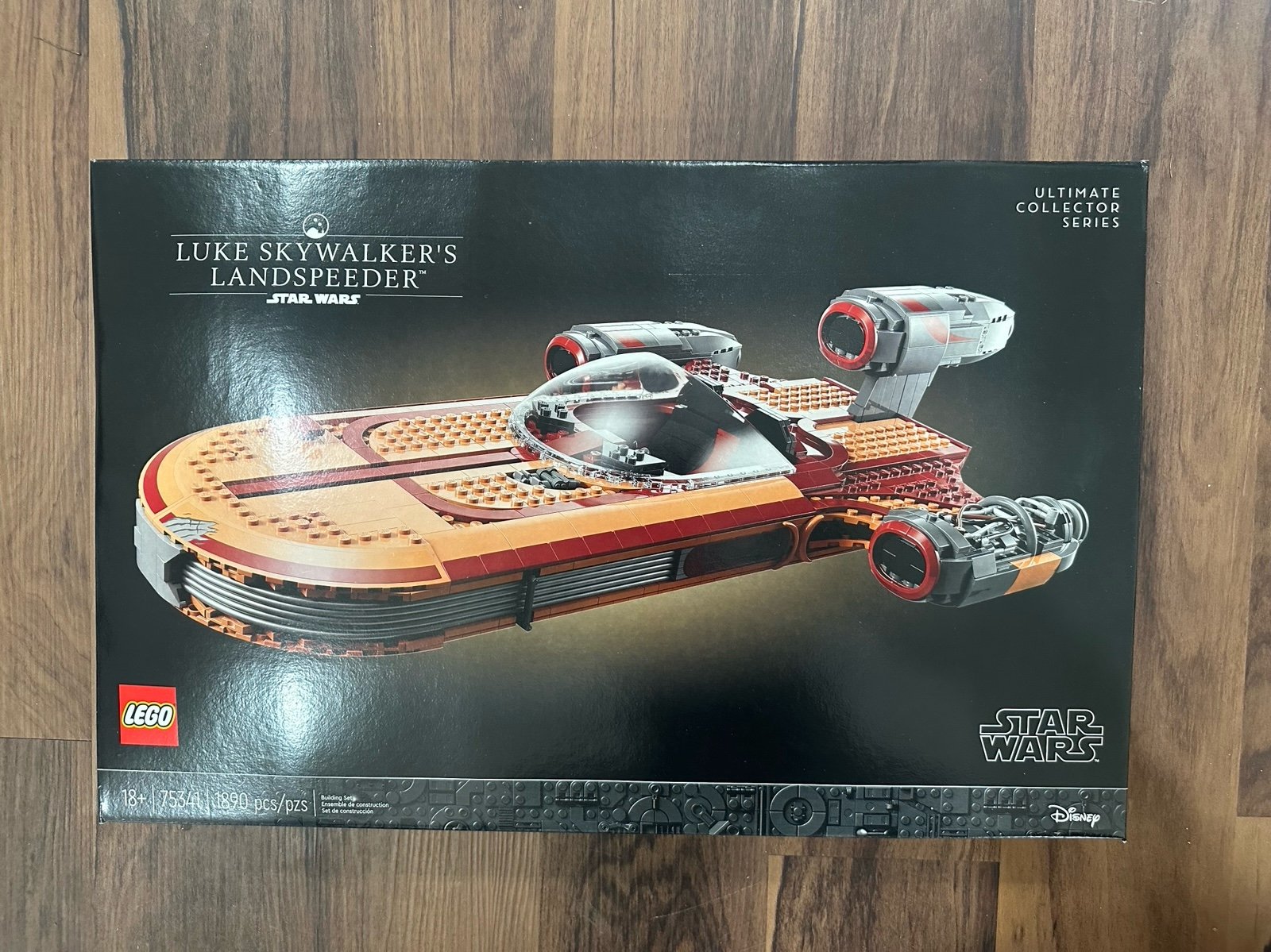 LEGO 75341 Star Wars Luke Skywalker’s Landspeeder New Factory Sealed