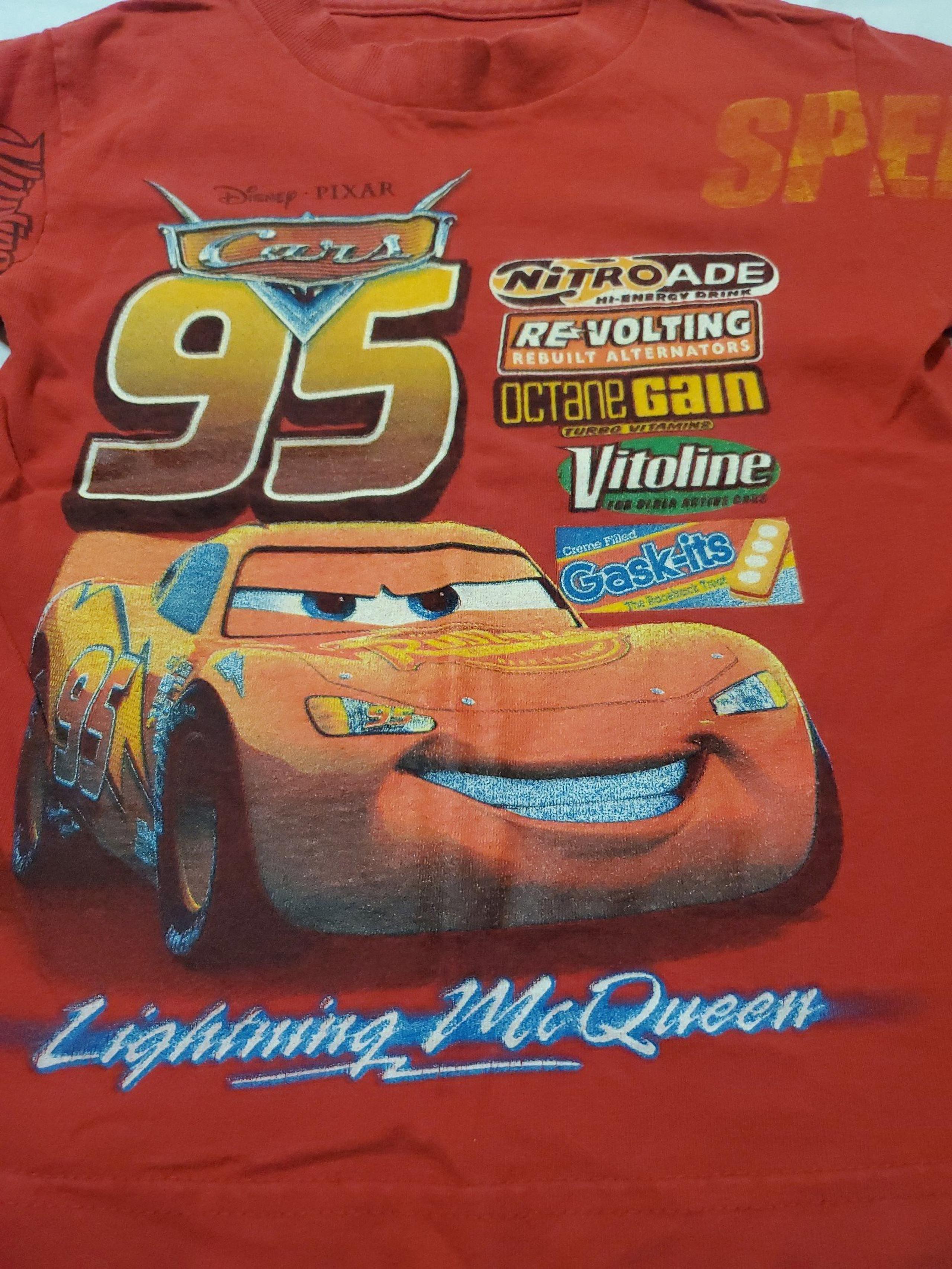 Lightning McQueen Boys T-shirt Size Small