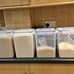 4 Piece Plastic Airtight Food Storage Containers With 24 Labels - NEW