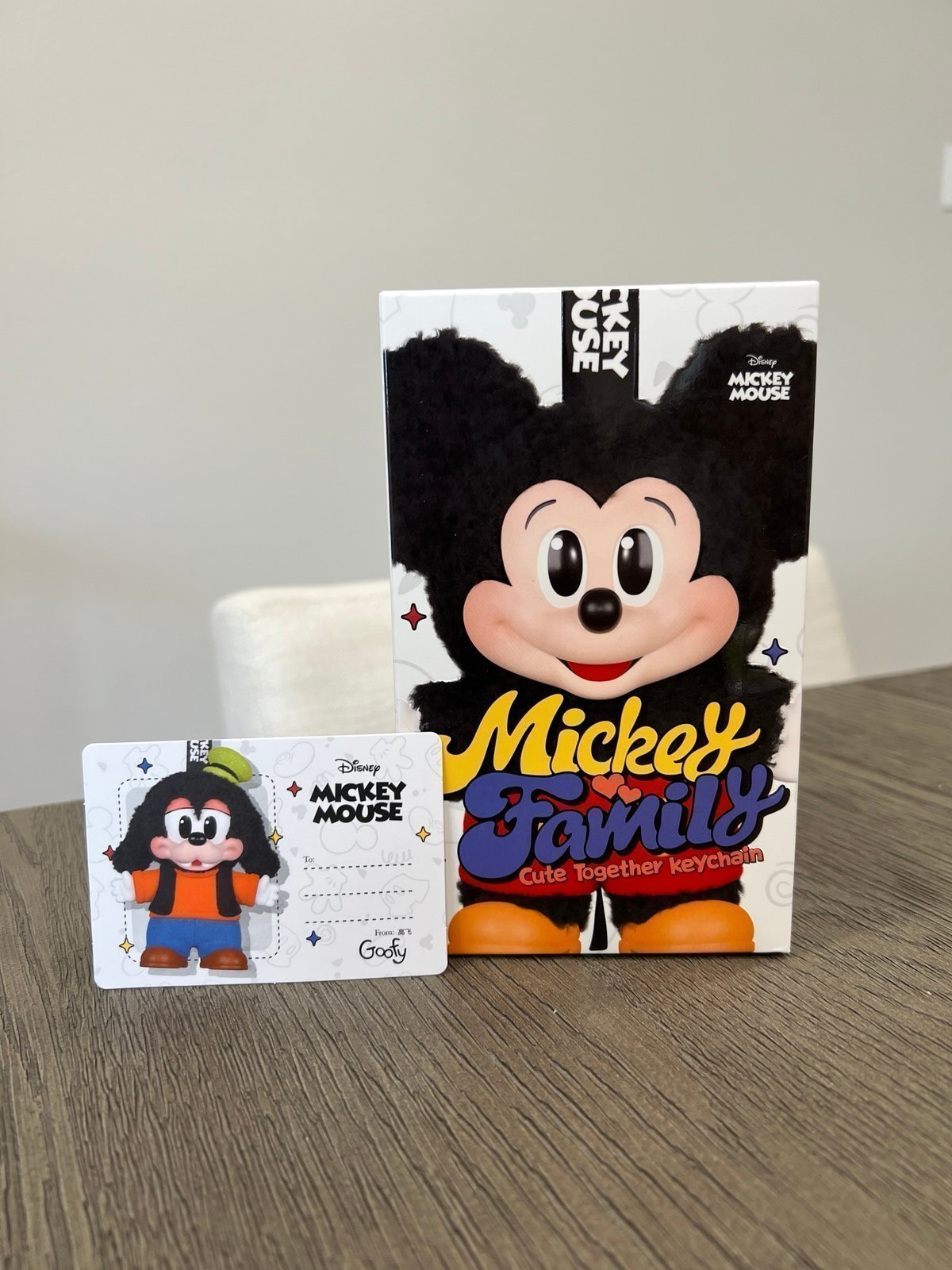 Popmart Mickey Family Cute Together Keychain Series Figures - Goofy