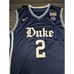 Cooper Flagg #2 Duke Blue Devils Stitched Dark Blue Jersey Men's XL