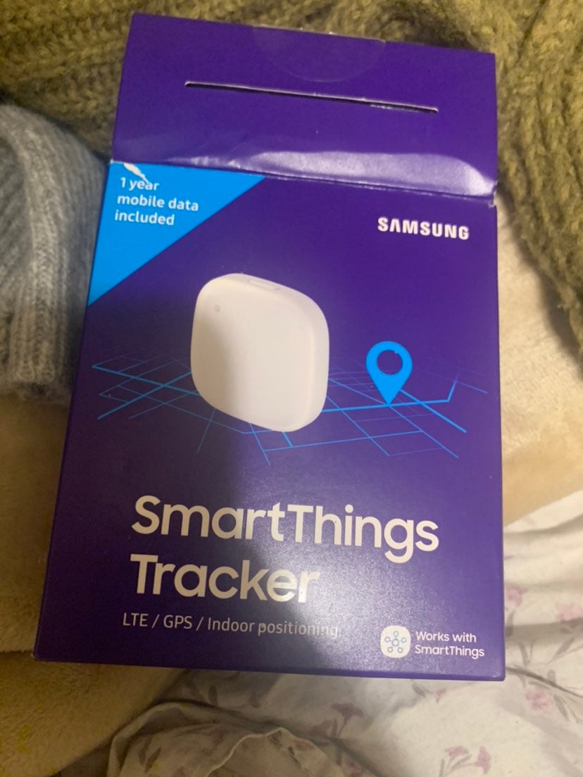 Samsung smartthings tracker