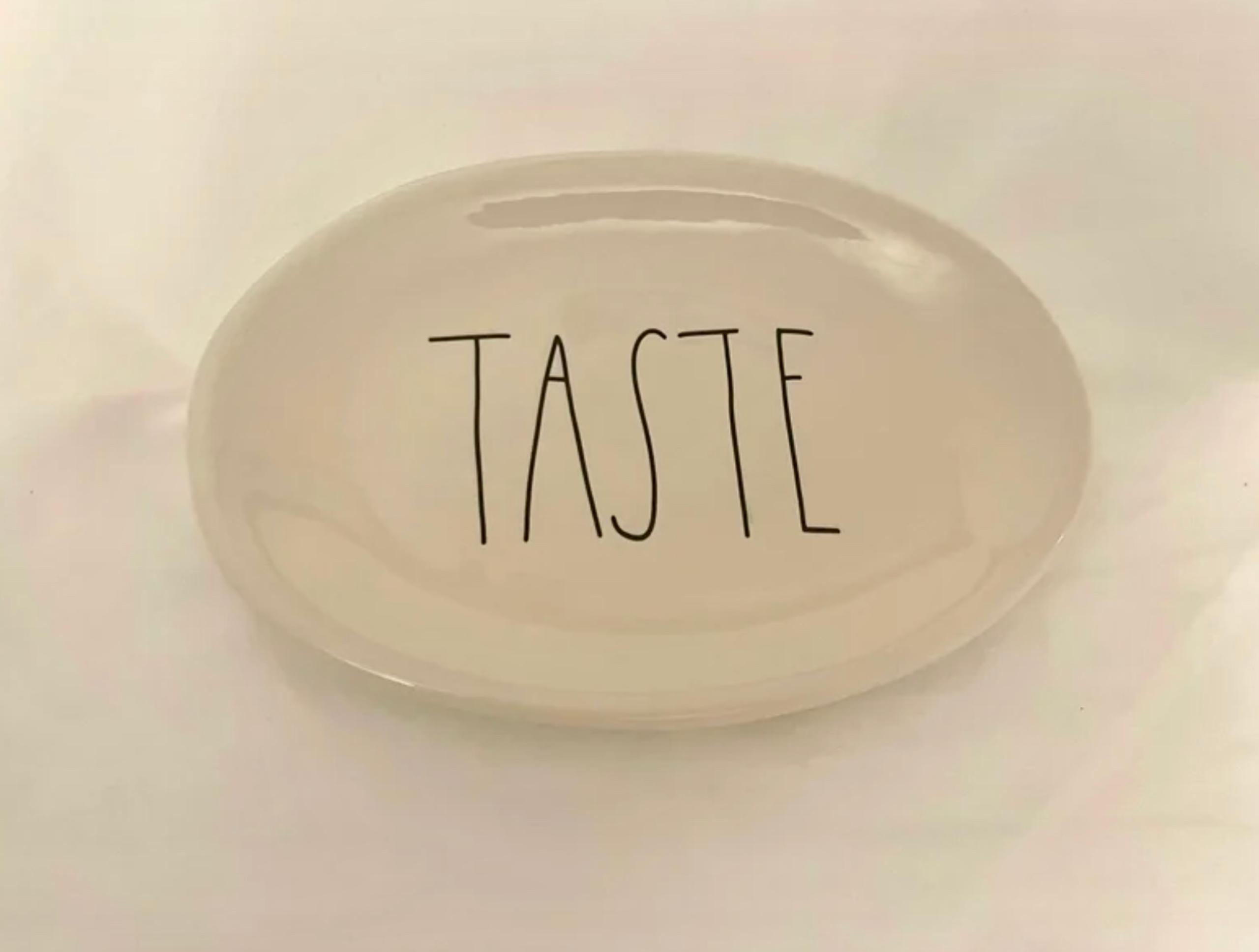 Rae Dunn NWT Oval Appetizer Plate