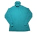 Free People Womens XS Turquoise Blue Ribbed Tutleneck Pullover Sweater