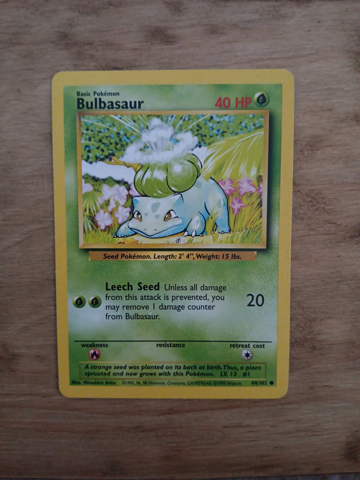 Bulbasaur base set