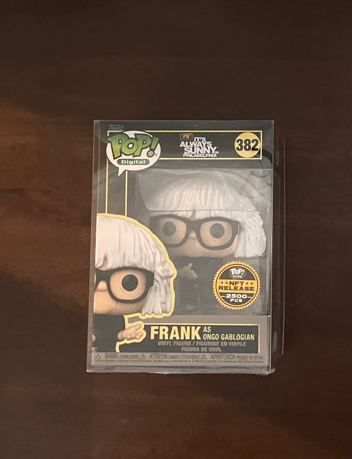 Frank Reyonlds as Ongo Gablogian digital funko pop redemption