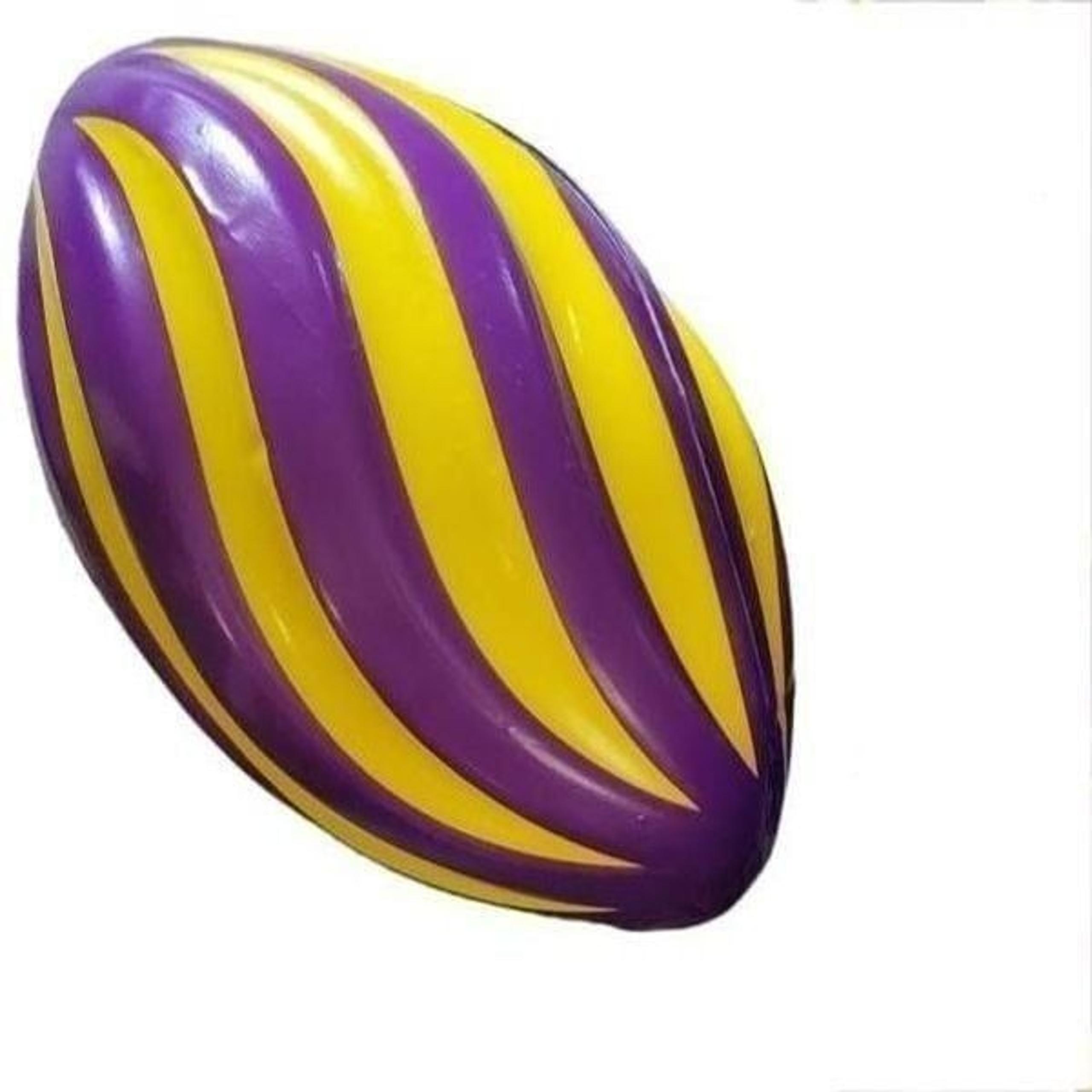 7in Purple/ Gold Foam Spiral/ LSU Tigers Football