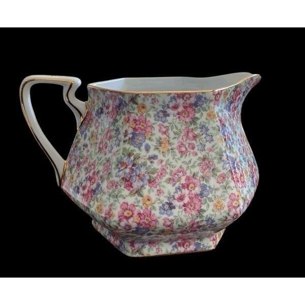 Royal Cotswolds English Godinger Chintz Floral Pattern Large Pitcher Cottagecore