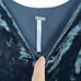 Free people Black Velvet Dress Sleeveless Size S/P