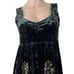 Free people Black Velvet Dress Sleeveless Size S/P