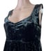 Free people Black Velvet Dress Sleeveless Size S/P