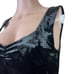 Free people Black Velvet Dress Sleeveless Size S/P