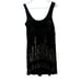 Free people Black Velvet Dress Sleeveless Size S/P