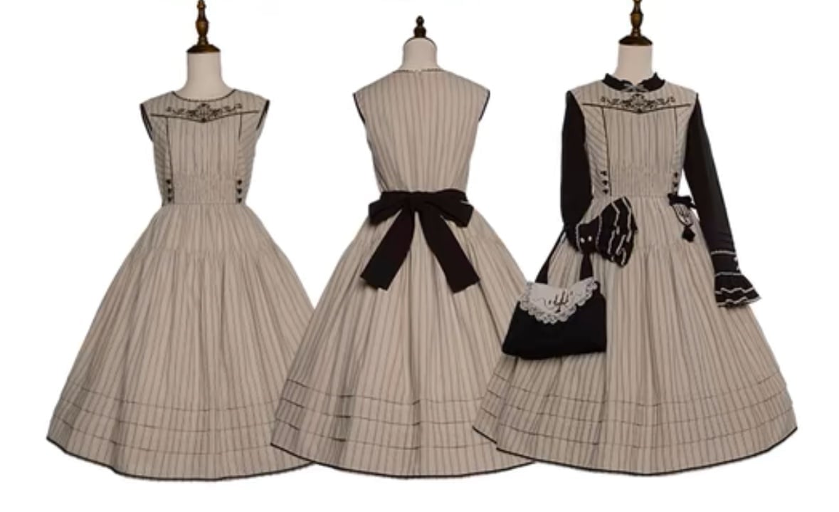 Classic lolita Jsk egl harajuku jfashion vintage style
