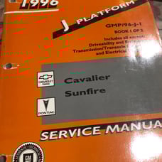 1996 Cavalier Sunfire Service Manual thr