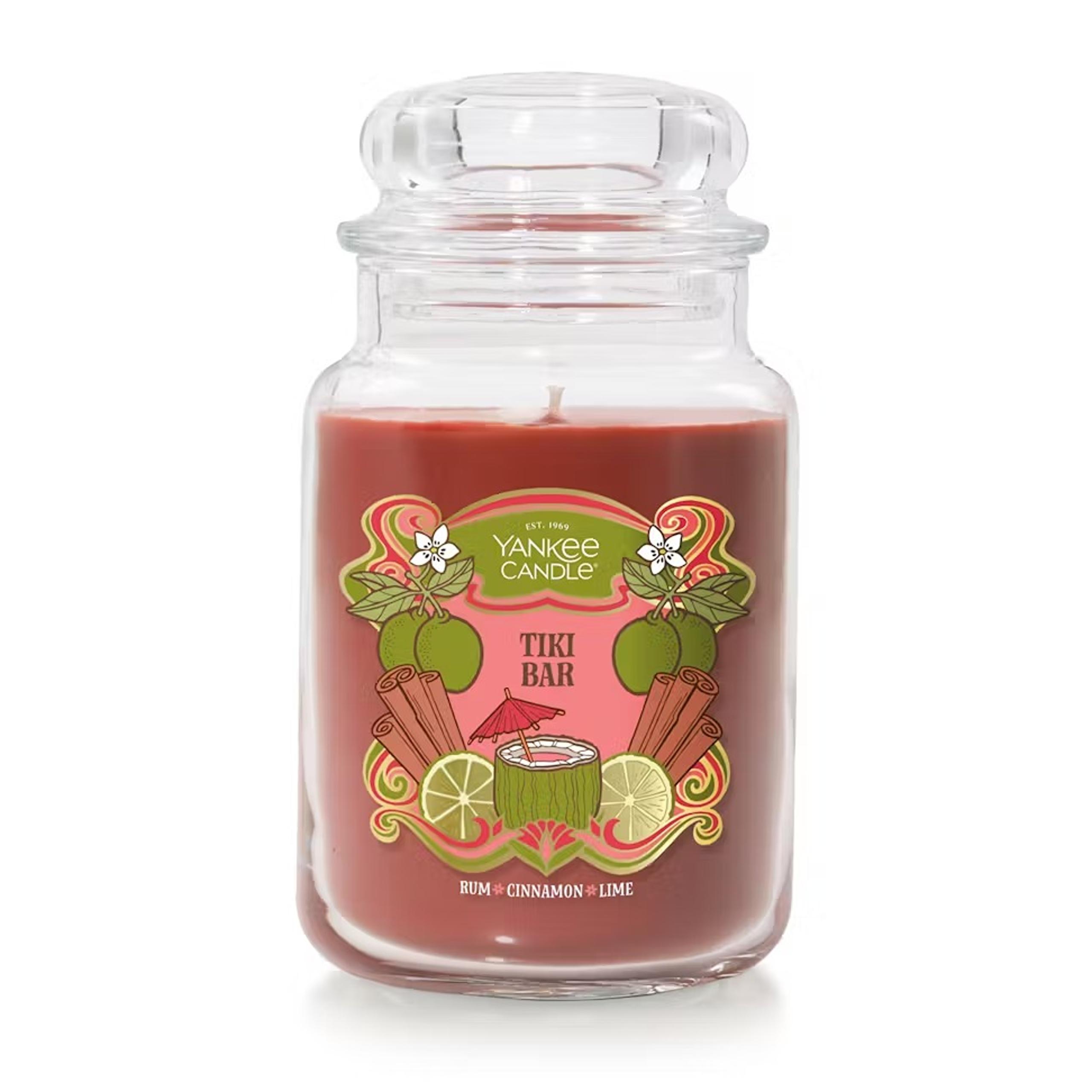 Yankee Candle Tiki Bar 22oz Large Jar Single Wick **FREE SHIP