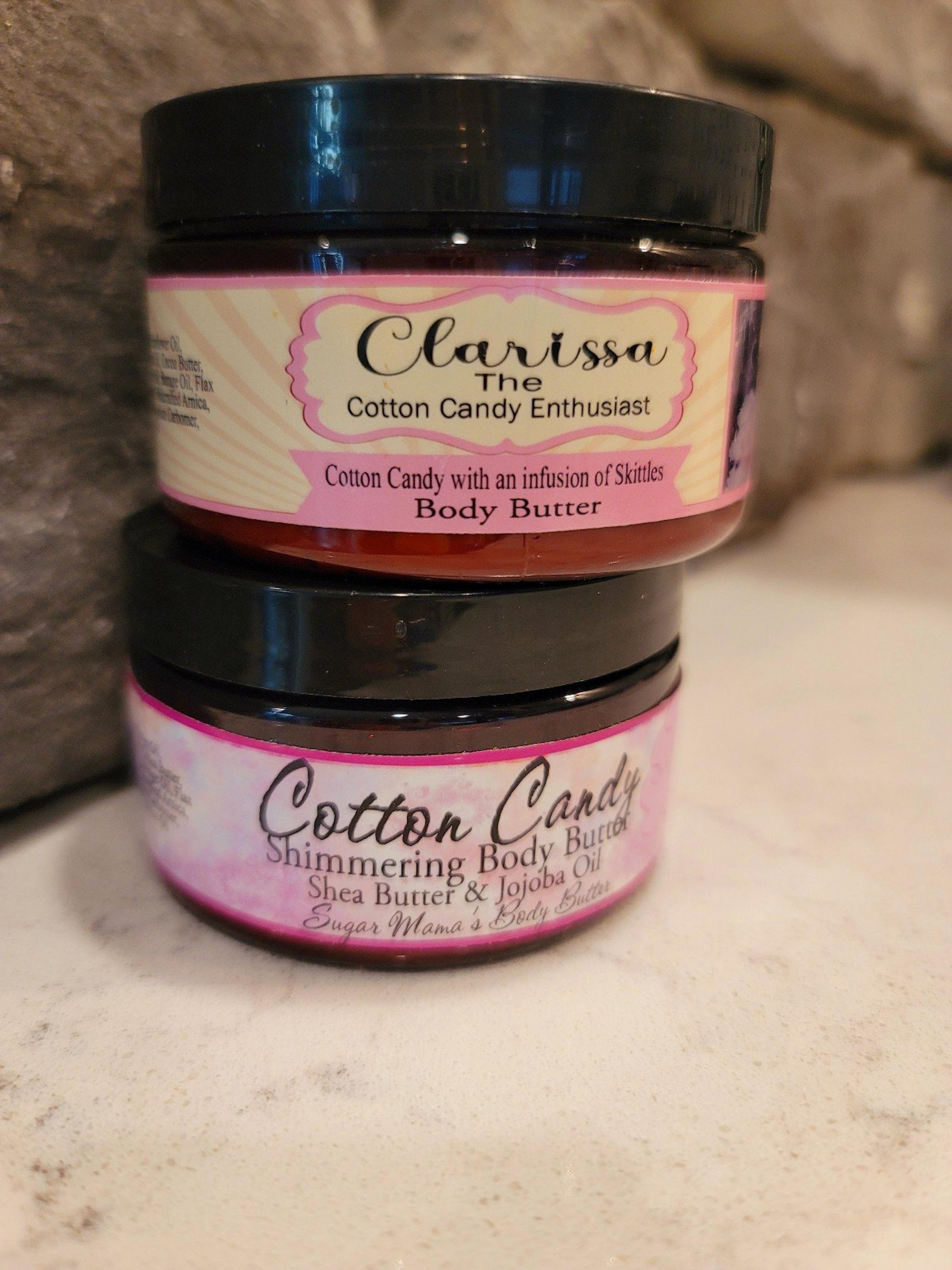 Sugar Mama Shimmering Cotton Candy + Clarissa Body Butter Set