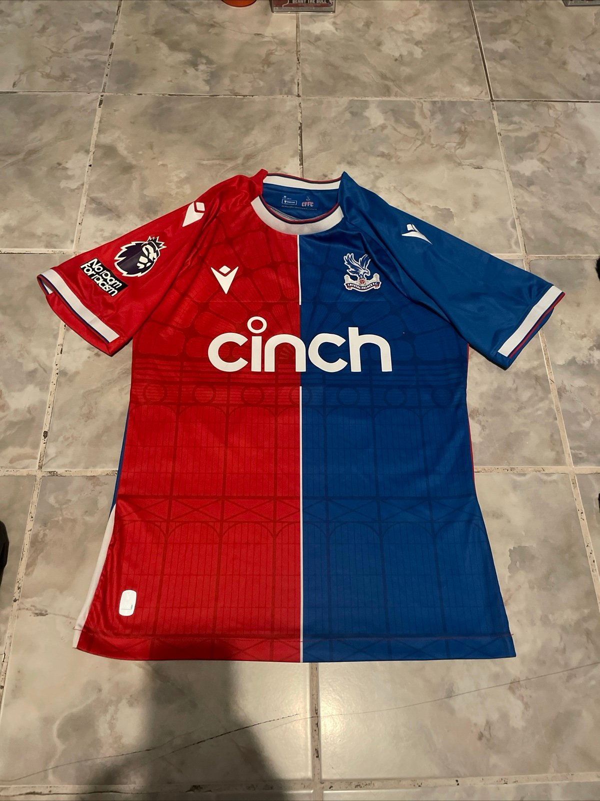 Crystal Palace FC Eberechi Eze #10 Football Soccer Jersey Premier League SZ M